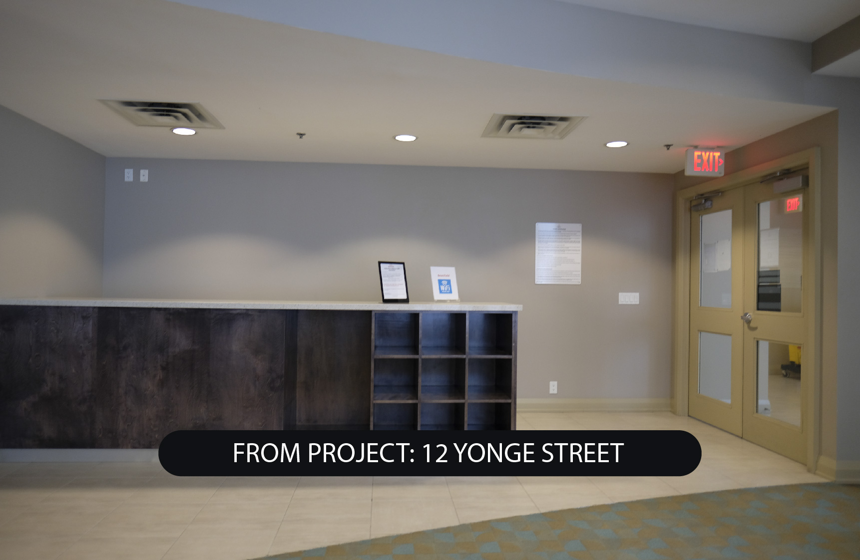 Reception Desk Project